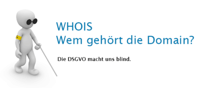 Domain Whois und die DSGVO, Wem gehört die Domain