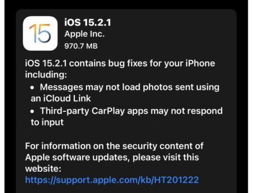 Kurz erklärt: Apples iOS-Update 15.2.1 behebt Probleme